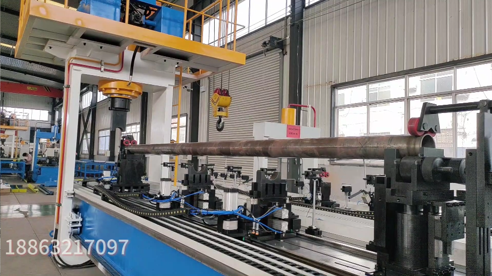 大型圓鋼自動校直機熱處理棒材輥軸鋼管校直機矯直機